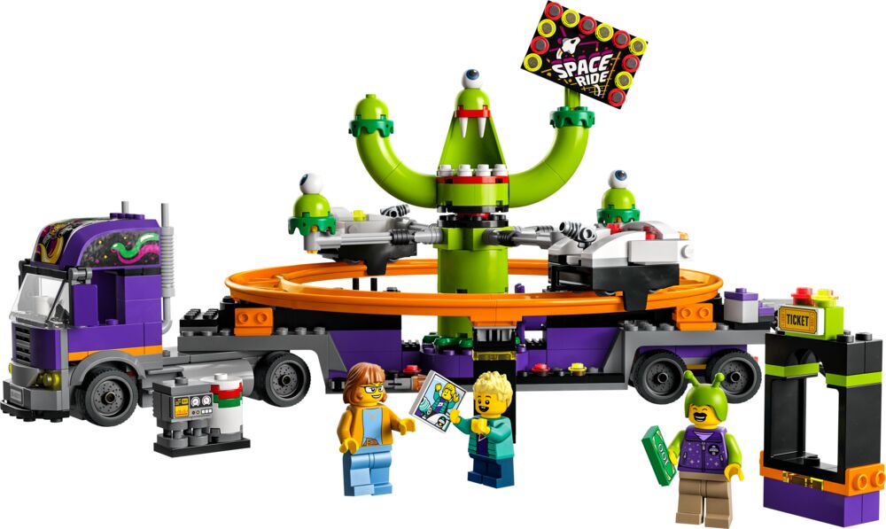 Produkt miniatyrebild LEGO® City Great Vehicles 60313 Romrakettkarusell