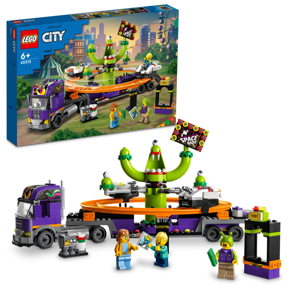 Produkt miniatyrebild LEGO® City Great Vehicles 60313 Romrakettkarusell