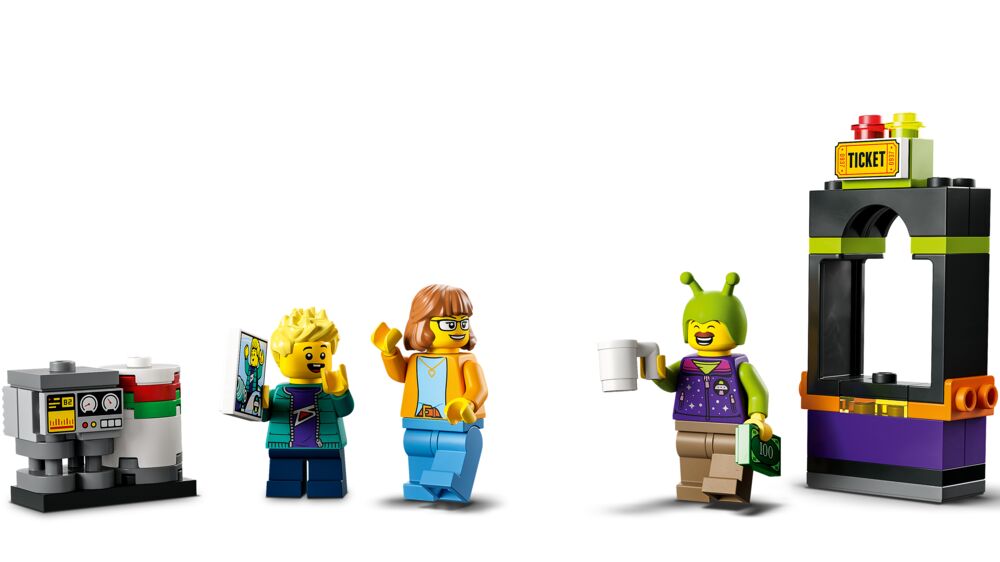 Produkt miniatyrebild LEGO® City Great Vehicles 60313 Romrakettkarusell