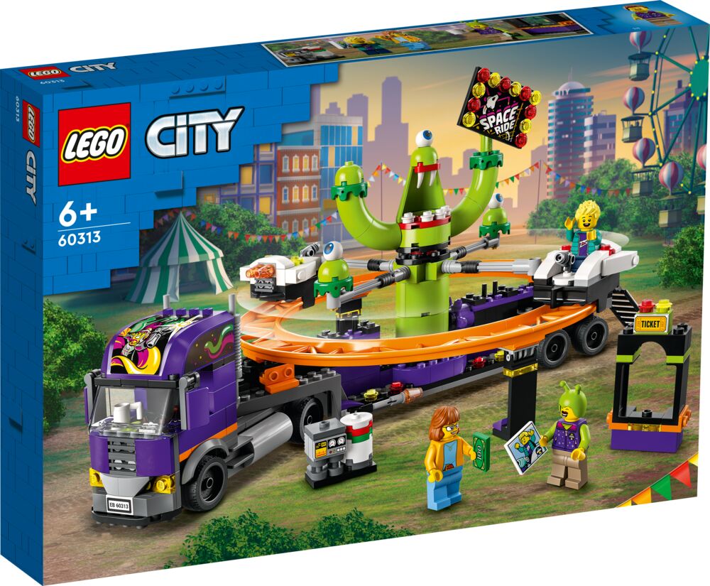 Produkt miniatyrebild LEGO® City Great Vehicles 60313 Romrakettkarusell