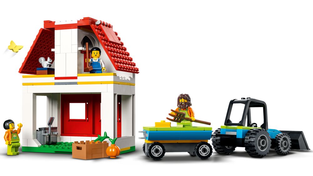 Produkt miniatyrebild LEGO® City Farm 60346 Låve og gårdsdyr