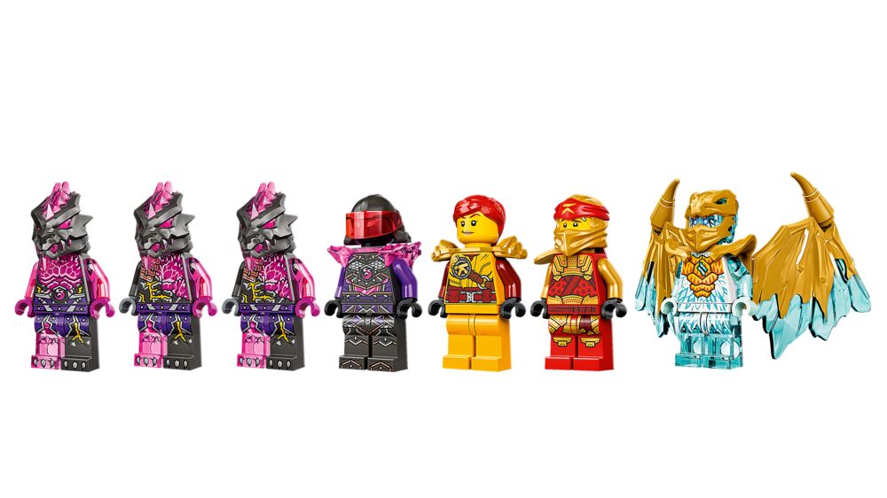 Produkt miniatyrebild LEGO® NINJAGO® 71773 Kais gulldrage-kjøretøy