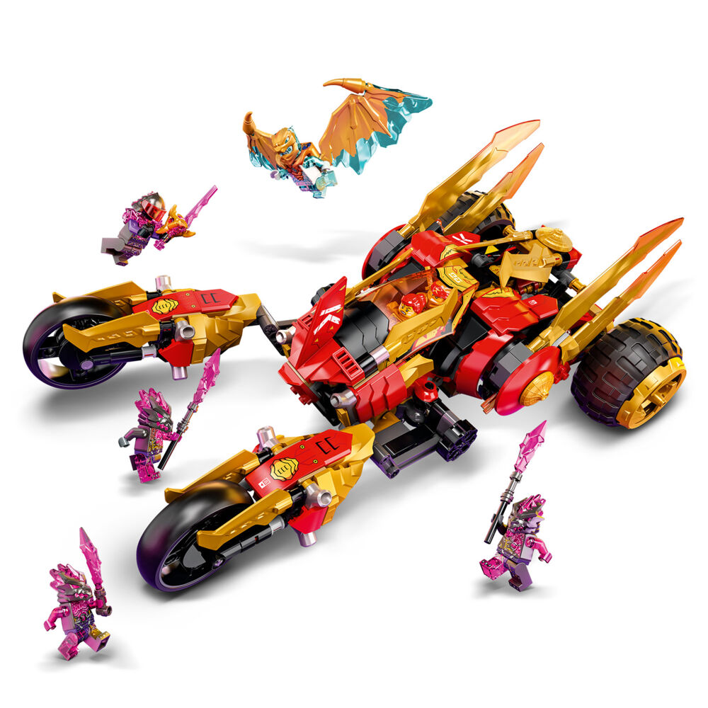 Produkt miniatyrebild LEGO® NINJAGO® 71773 Kais gulldrage-kjøretøy