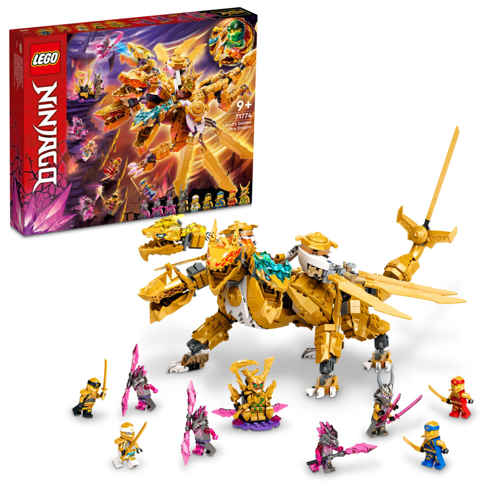Produkt miniatyrebild LEGO® NINJAGO® 71774 Lloyds Ultra-gulldrage
