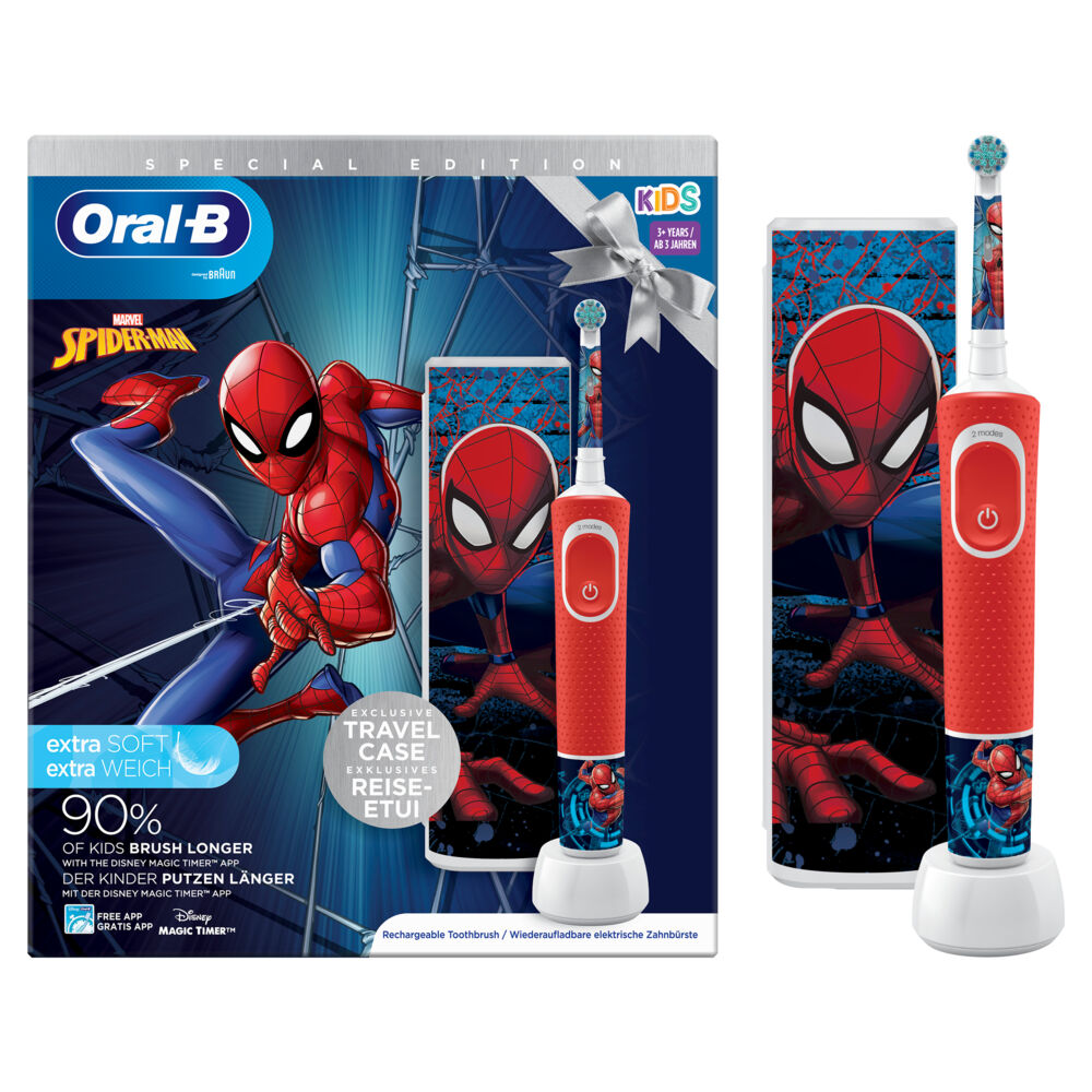 Produkt miniatyrebild Oral-B™ Kids Spider-Man elektrisk tannbørste