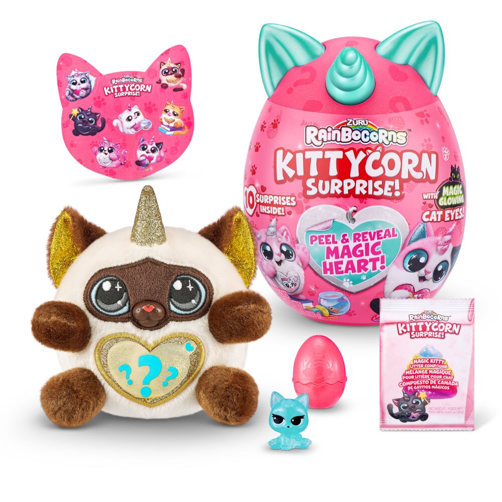 Produkt miniatyrebild RainBoCorns Kittycorn  S1 overraskelsesegg