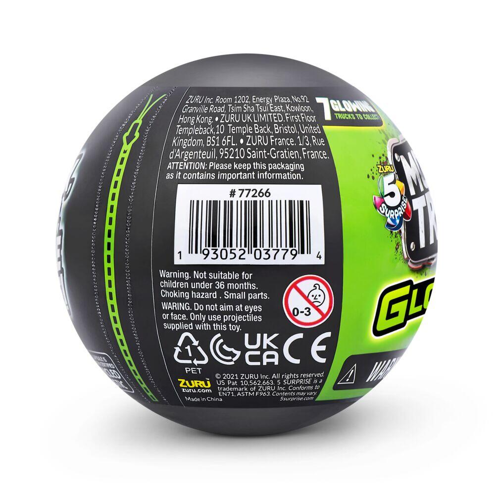 Produkt miniatyrebild 5 Surprise Monster Trucks Glow Riders S2