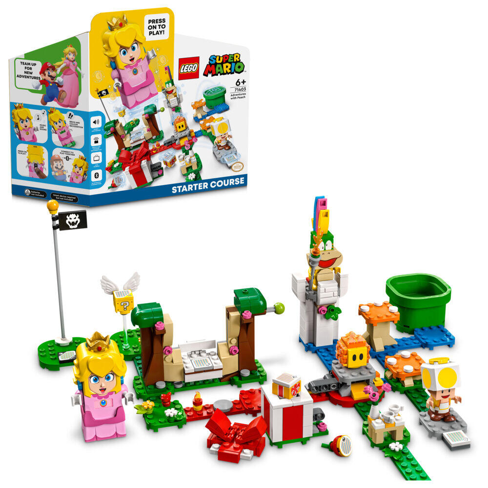 LEGO® Super Mario™ 71403 Startbanen På eventyr med Peach