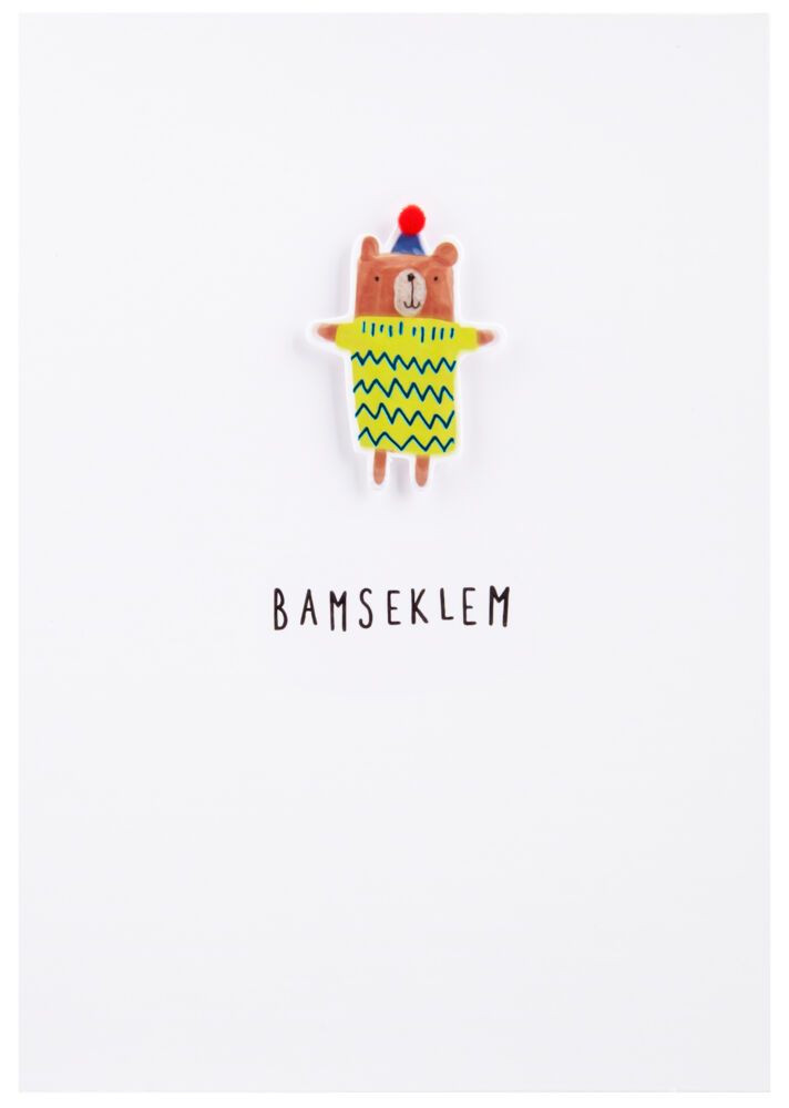 Produkt miniatyrebild Kort Bamseklem