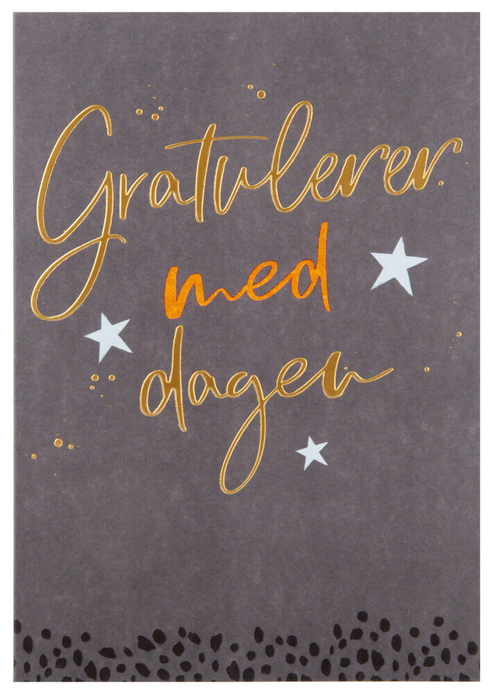 Produkt miniatyrebild Kort Gratulerer med dagen
