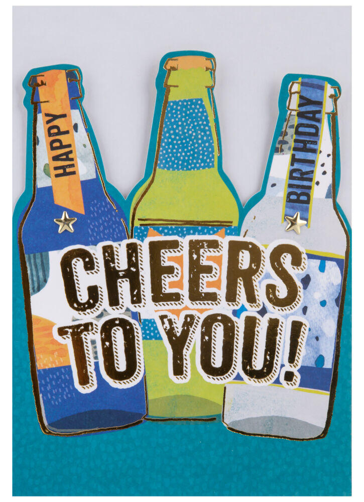 Produkt miniatyrebild Kort Cheers to you