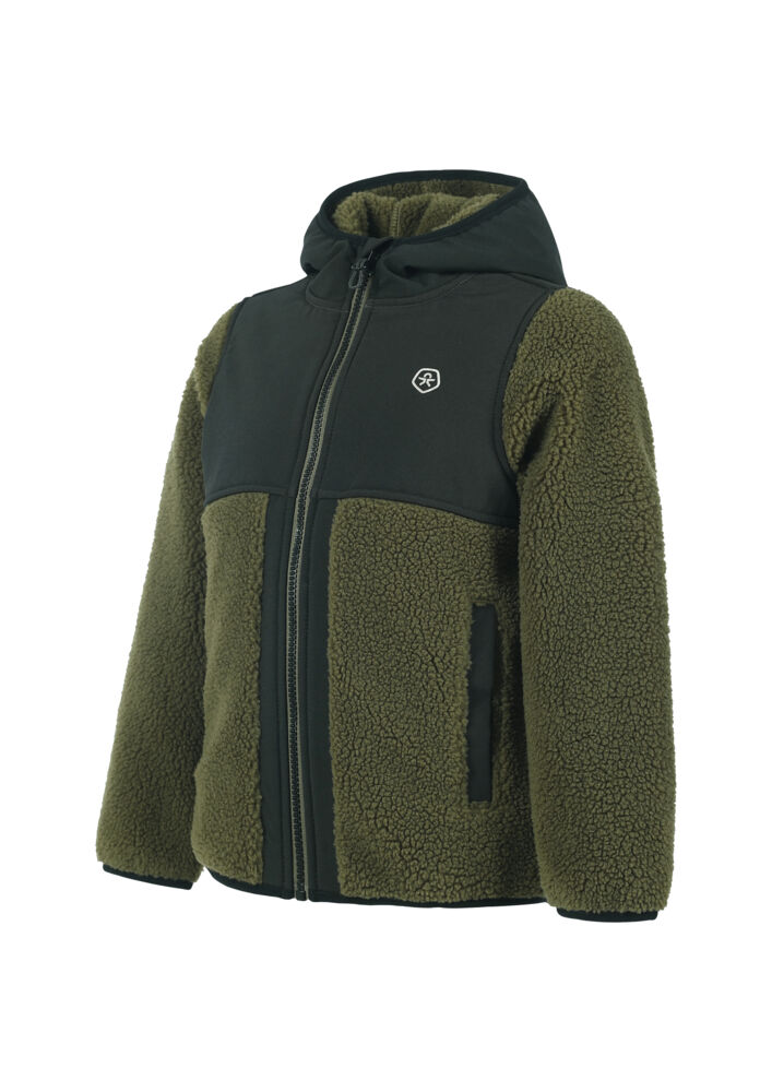 Produkt miniatyrebild Color Kids Teddy fleecejakke barn