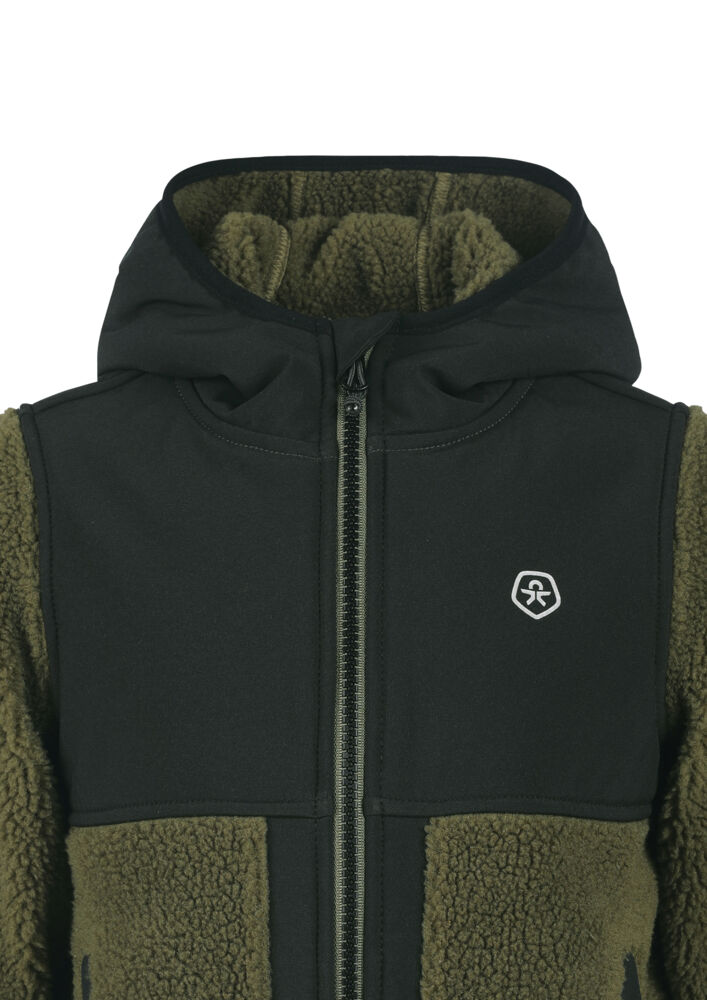 Produkt miniatyrebild Color Kids Teddy fleecejakke barn