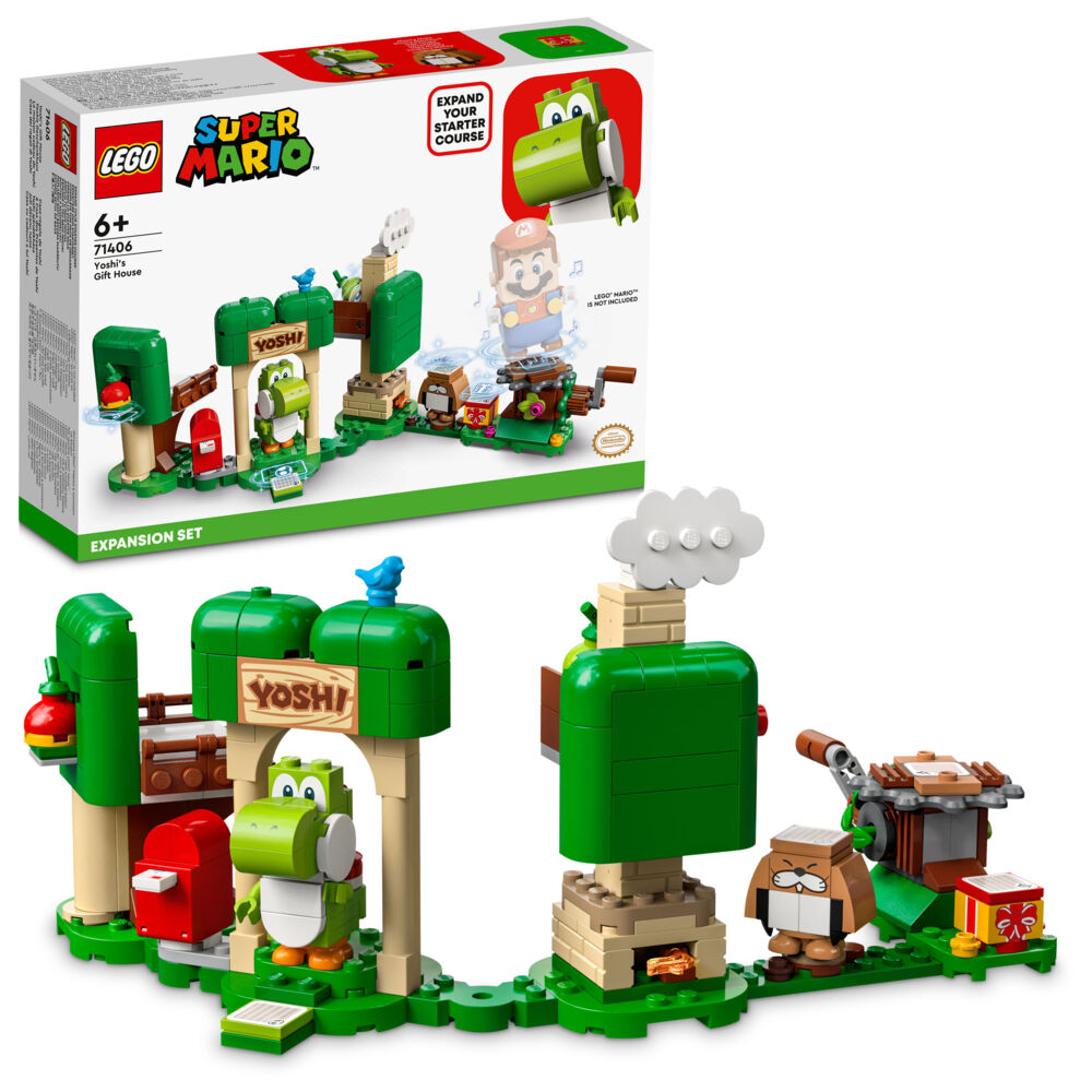 LEGO® Super Mario 71406 Ekstrabanesettet Yoshis gavehus