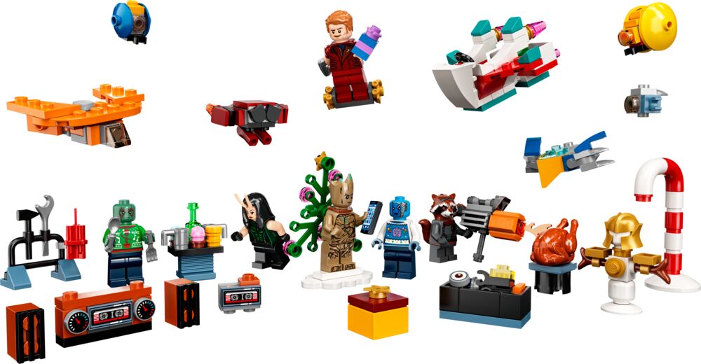 Produkt miniatyrebild LEGO® Marvel Super Heroes 76231 Guardians of the Galaxy Julekalender