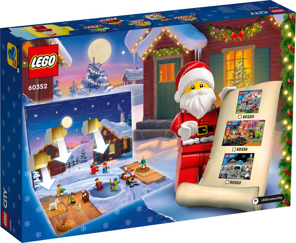 Produkt miniatyrebild LEGO® City Occasions 60352 City Julekalender