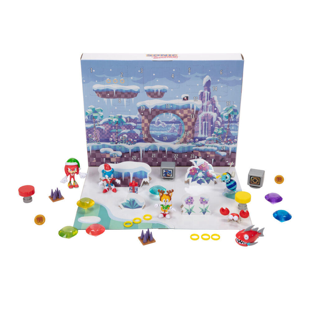 Produkt miniatyrebild Sonic the Hedgehog julekalender 2022