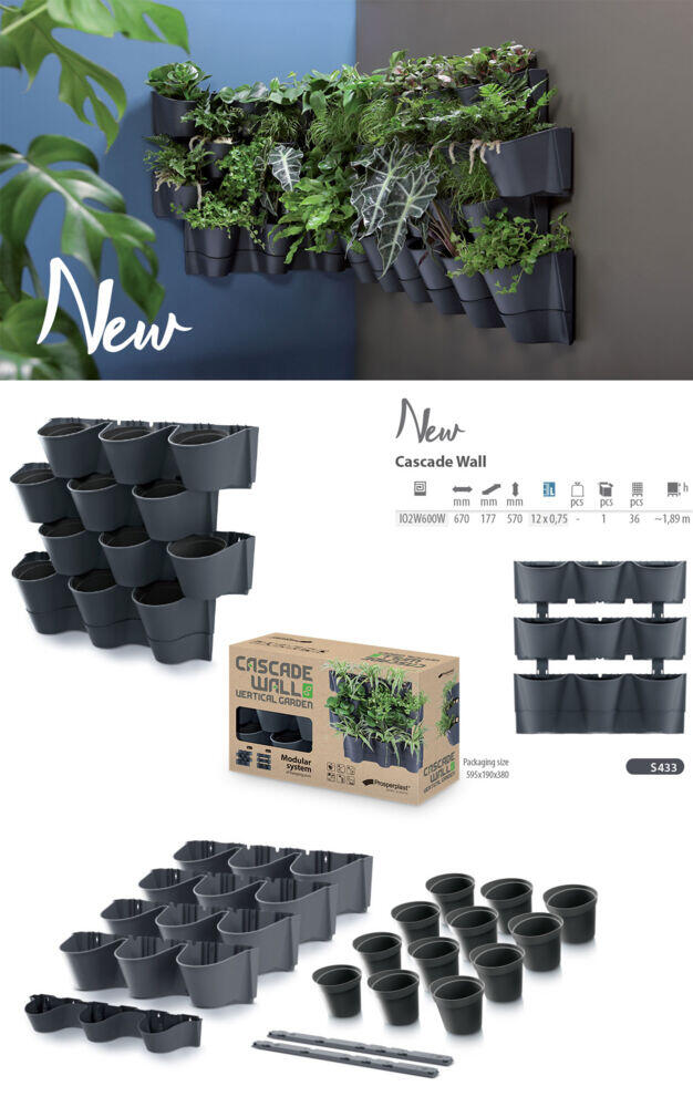 Produkt miniatyrebild Respana vegghengte potter