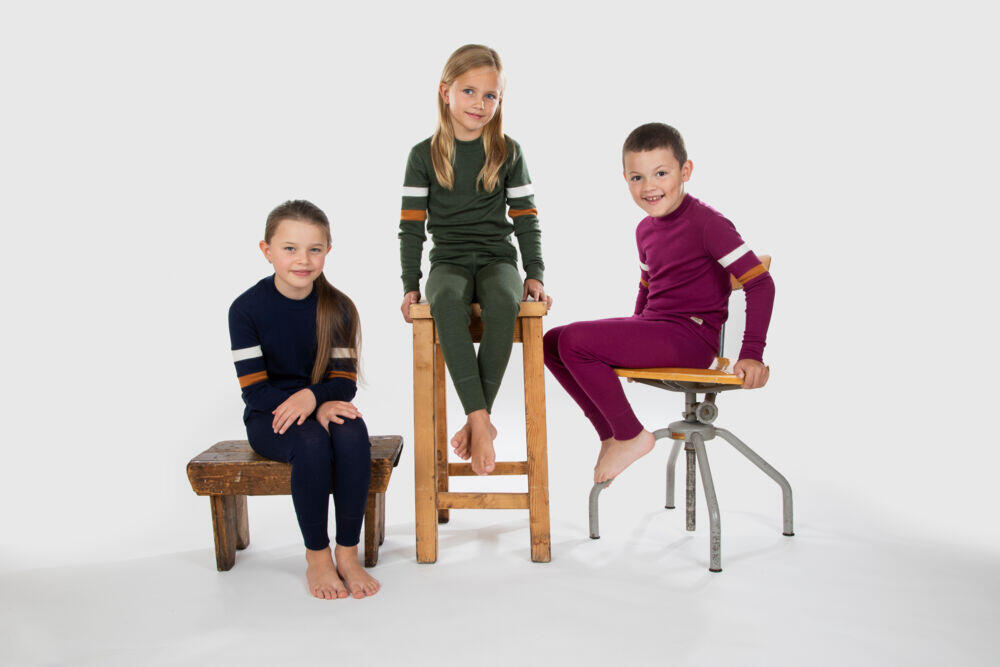 Produkt miniatyrebild Janus Go Solid ulltrøye barn/junior
