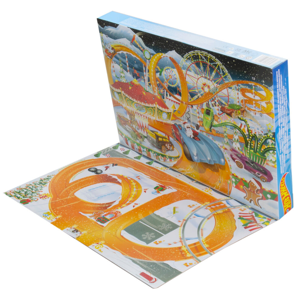 Produkt miniatyrebild Hot Wheels® julekalender 2022