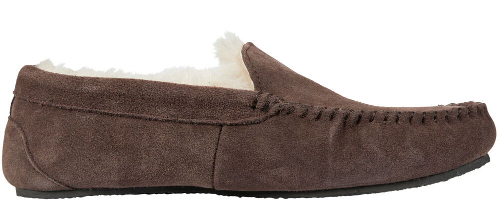 Produkt miniatyrebild Northpeak skinntøfler herre