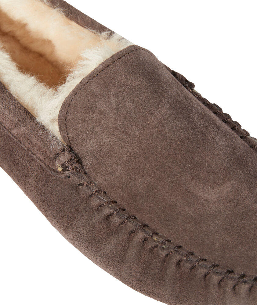 Produkt miniatyrebild Northpeak skinntøfler herre