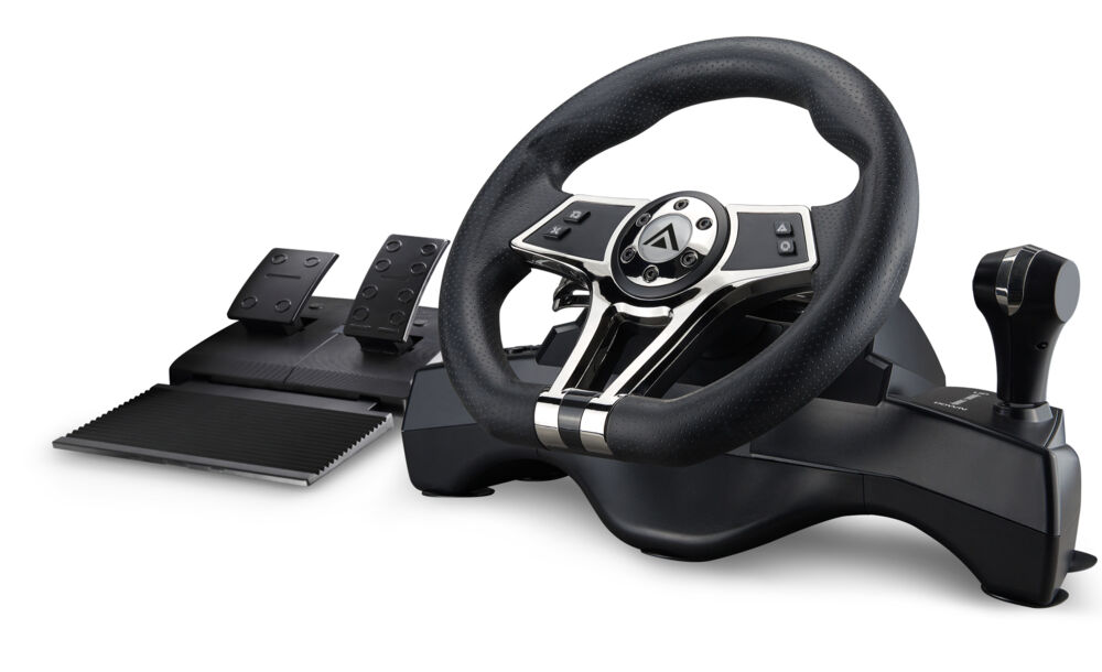 Produkt miniatyrebild Kyzar Hurricane Steering Wheel for PS4/PC/Switch