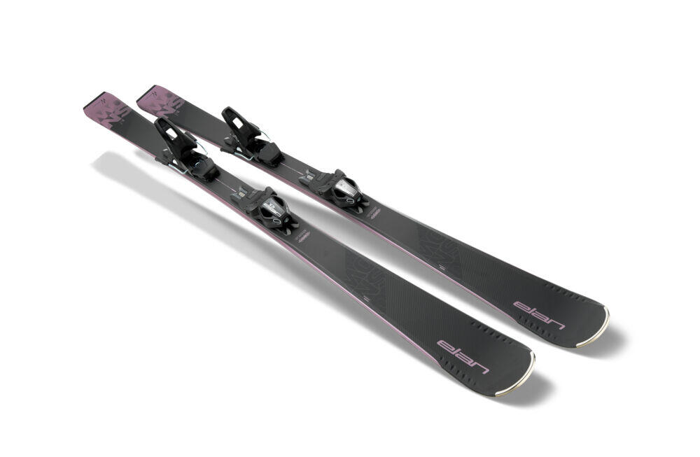 Produkt miniatyrebild Elan Snow Black carvingski 2022