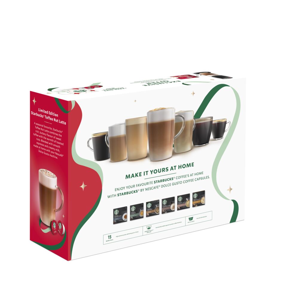 Produkt miniatyrebild De’Longhi® Dolce Gusto® Genio S kapselmaskin julepakke