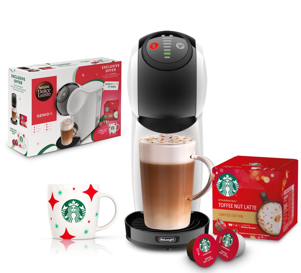 Produkt miniatyrebild De’Longhi® Dolce Gusto® Genio S kapselmaskin julepakke