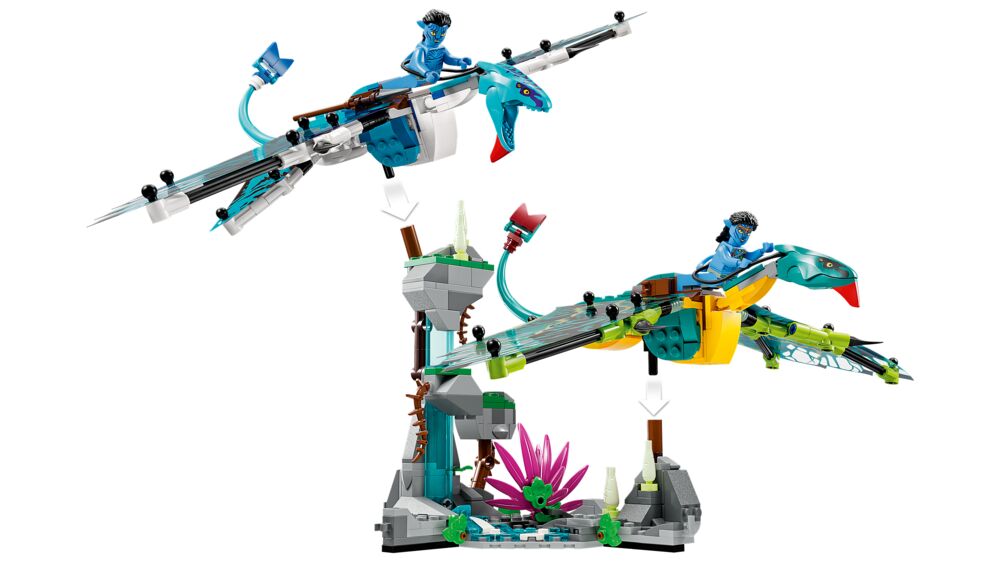 Produkt miniatyrebild LEGO® Avatar 75572 Jake og Neytiris første banshee-flytur