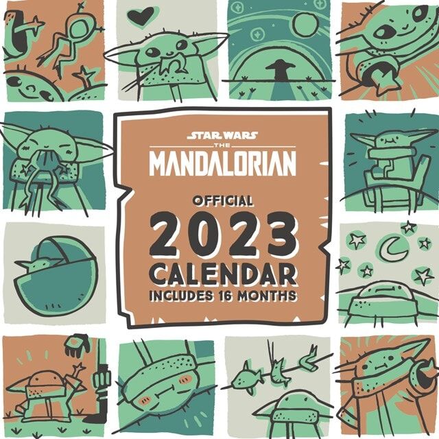 Square kalender 2023 Mandalorian