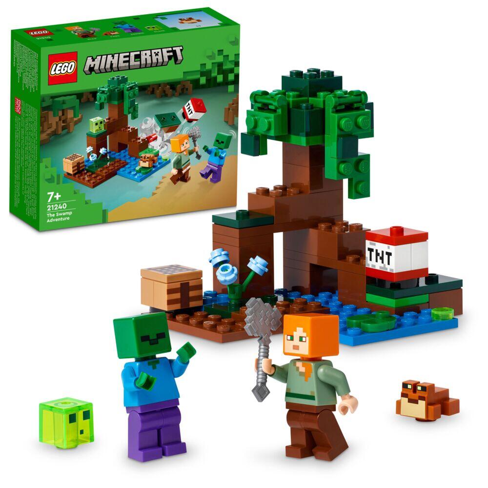 Produkt miniatyrebild LEGO® Minecraft® Sumpeventyret 21240