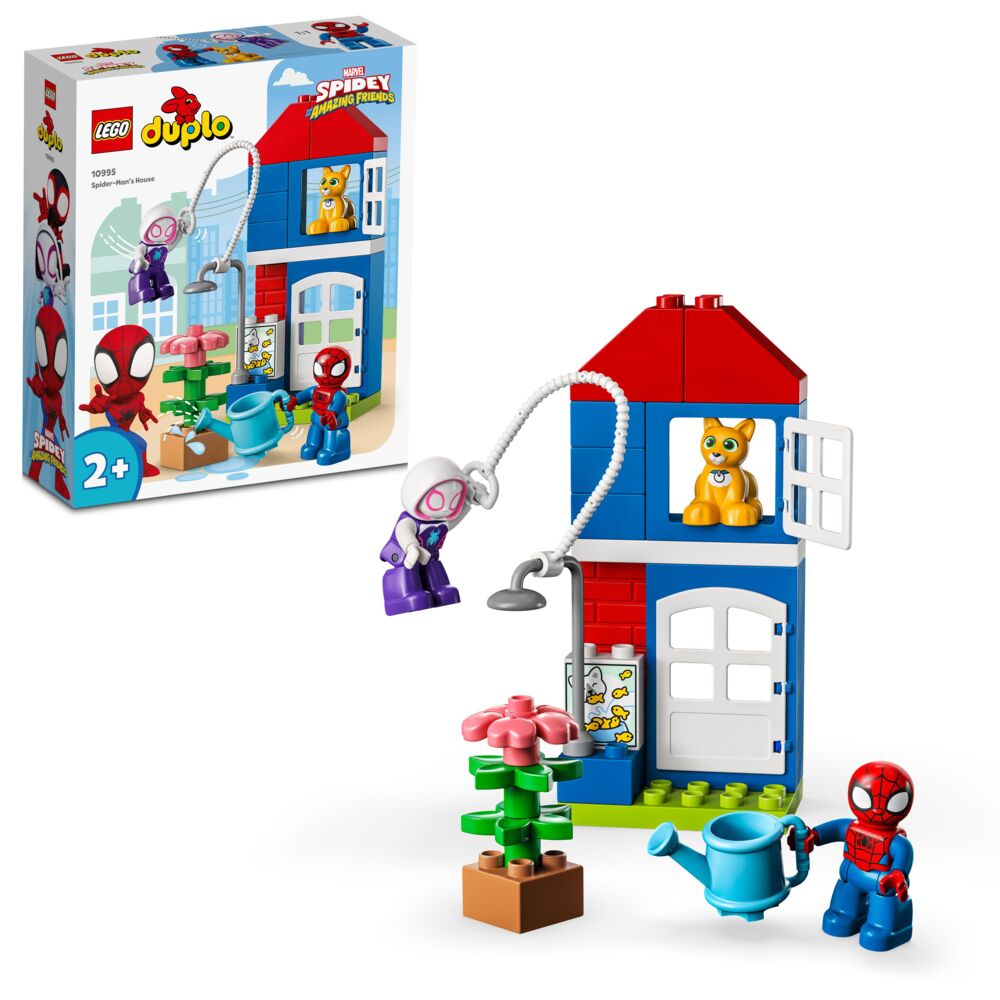 Produkt miniatyrebild LEGO® DUPLO® Marvel Spider-Mans hus 10995