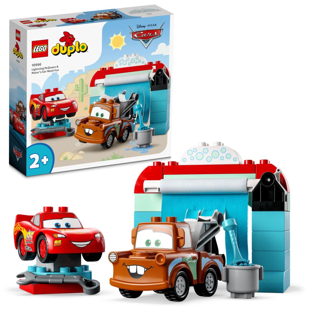 LEGO® DUPLO® Disney og Pixars Biler Lynet McQueen og Bills gøyale bilvask 10996