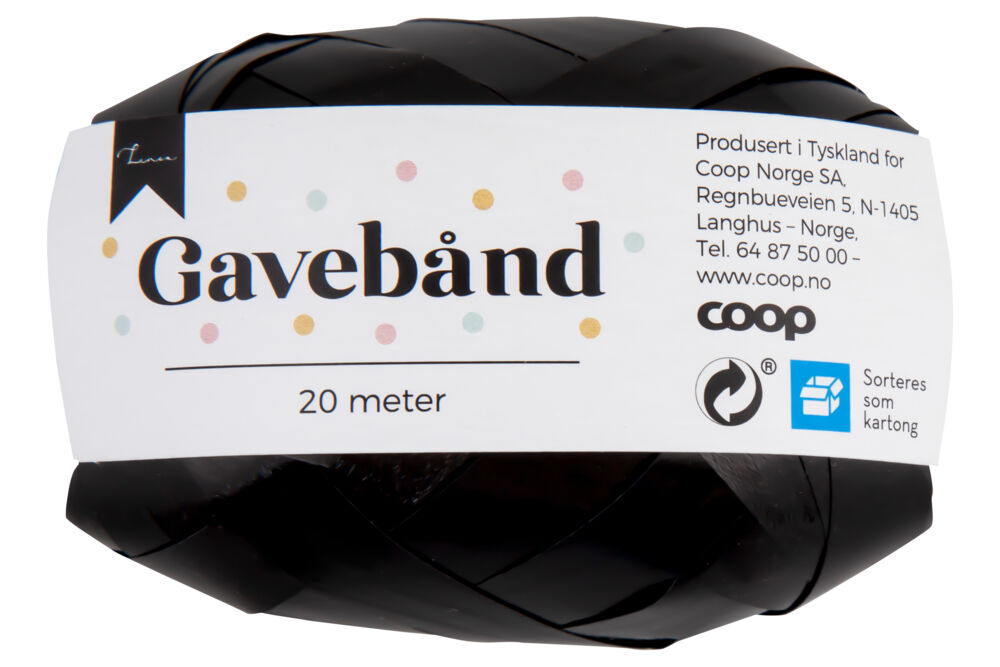 Produkt miniatyrebild Gavebånd 20m