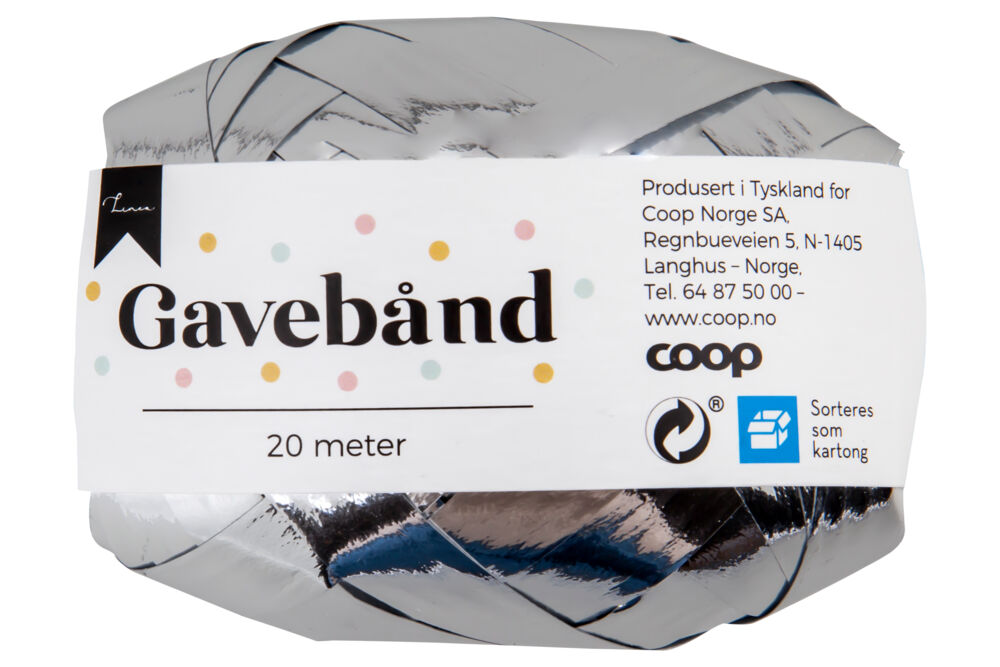 Produkt miniatyrebild Gavebånd 20m