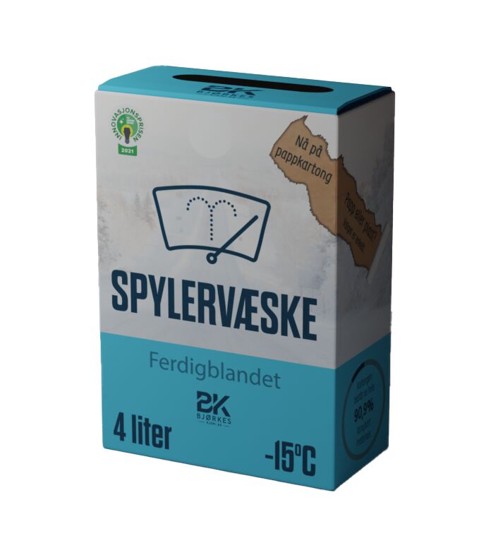Produkt miniatyrebild Spylervæske -15C 4liter kartong
