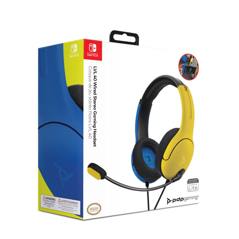 Produkt miniatyrebild PDP LVL40 gamingheadset for Nintendo Switch™