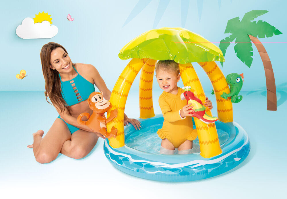 Produkt miniatyrebild Intex Tropical Island plaskebasseng