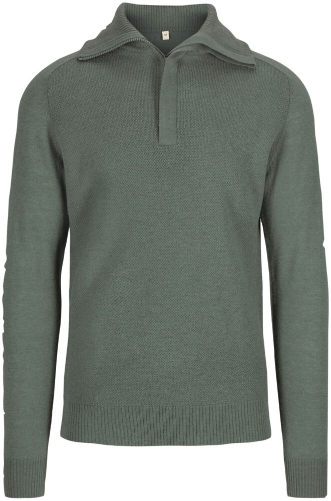 Produkt miniatyrebild Tufte Robin Stitch half-zip ullgenser herre