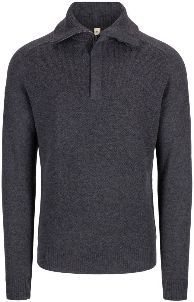 Produkt miniatyrebild Tufte Robin Stitch half-zip ullgenser herre