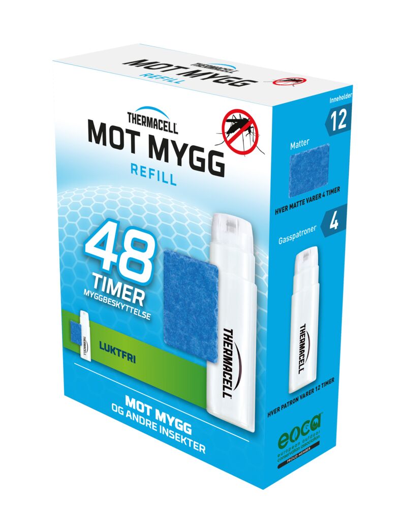 Thermacell refill til myggjagere, 4 pk