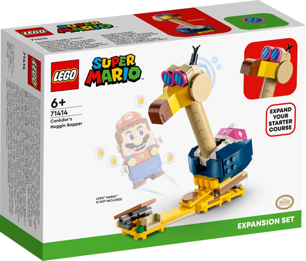 Produkt miniatyrebild LEGO® Super Mario™ Ekstrabanen Conkdors skallesmasher 71414