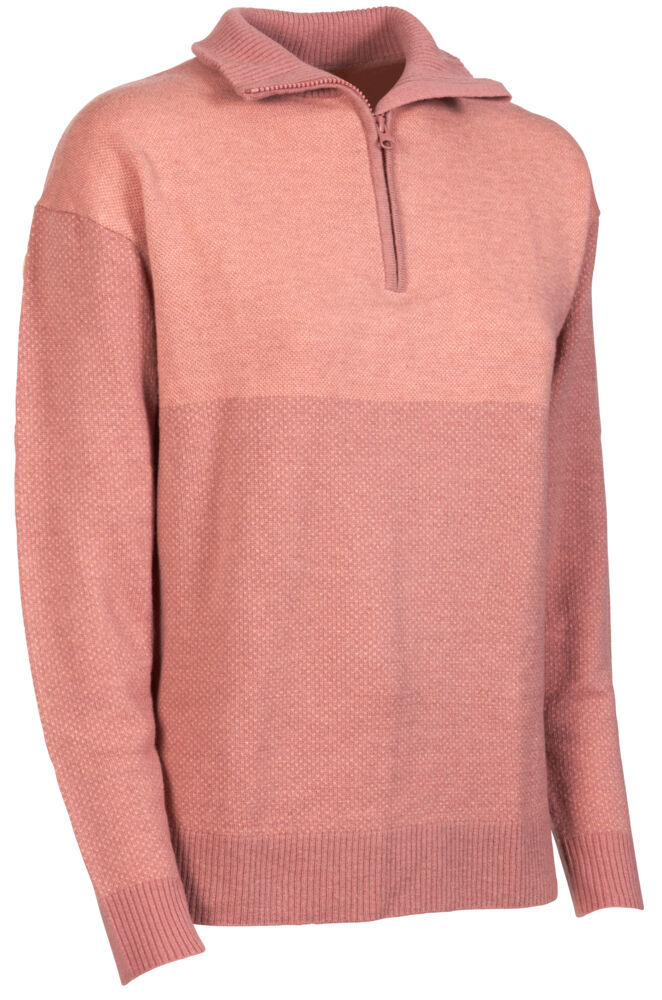 Produkt miniatyrebild Tufte half-zip ullgenser dame