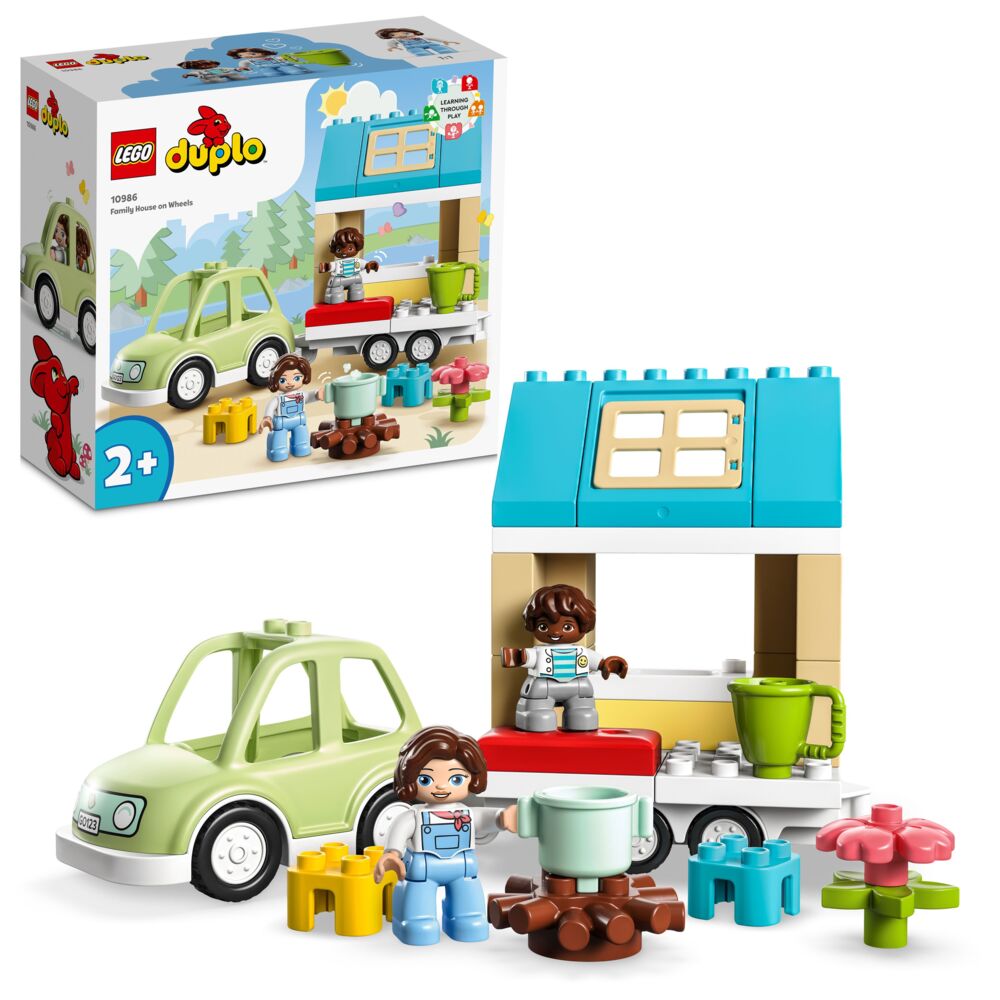 LEGO® DUPLO® Town Hus på hjul 10986
