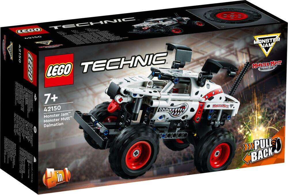 Produkt miniatyrebild LEGO® Technic Dalmatinermønstret Monster Jam™ Monster Mutt™ 42150