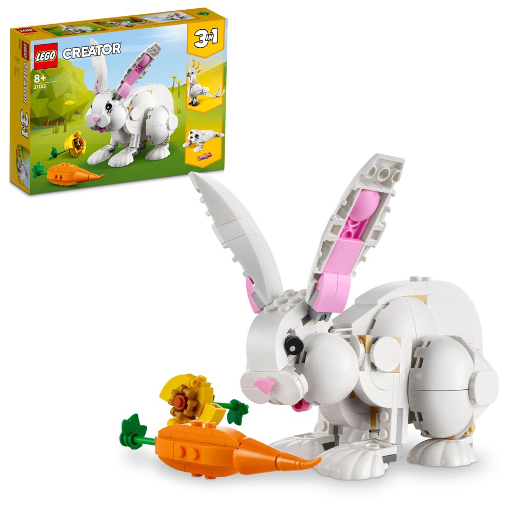 LEGO® Creator 3-i-1 Hvit kanin 31133