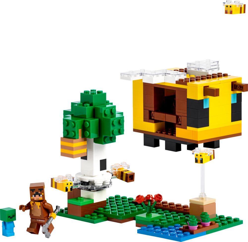 Produkt miniatyrebild LEGO® Minecraft® Birøkterens hytte 21241