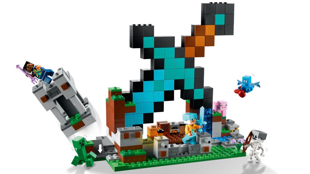 Produkt miniatyrebild LEGO® Minecraft® Sverdets utpost 21244